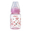 Pigeon Flexible Clear Soft & Elastic PP Feeding Bottle, Pink, 120ml