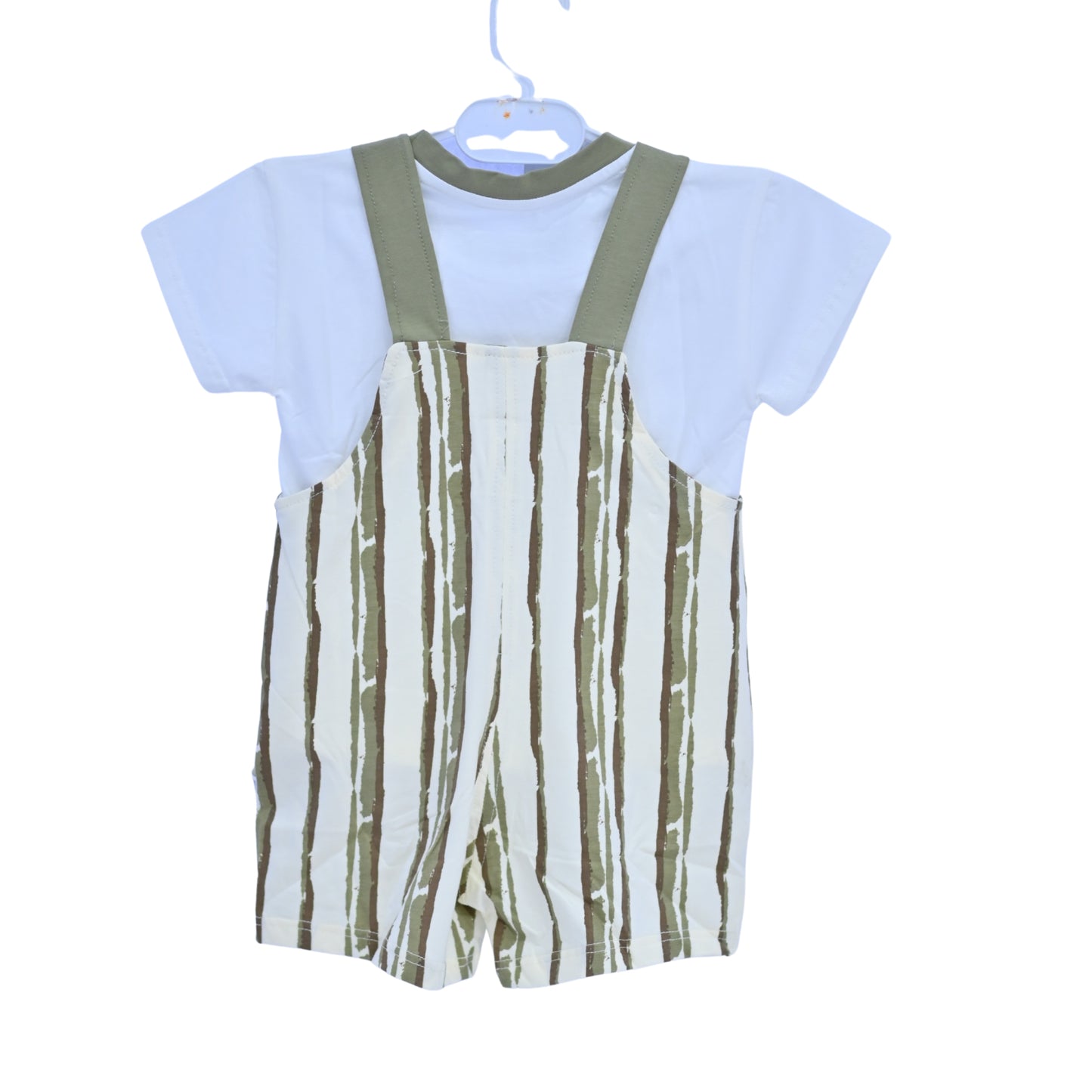 Goofy Stripes Overall Set