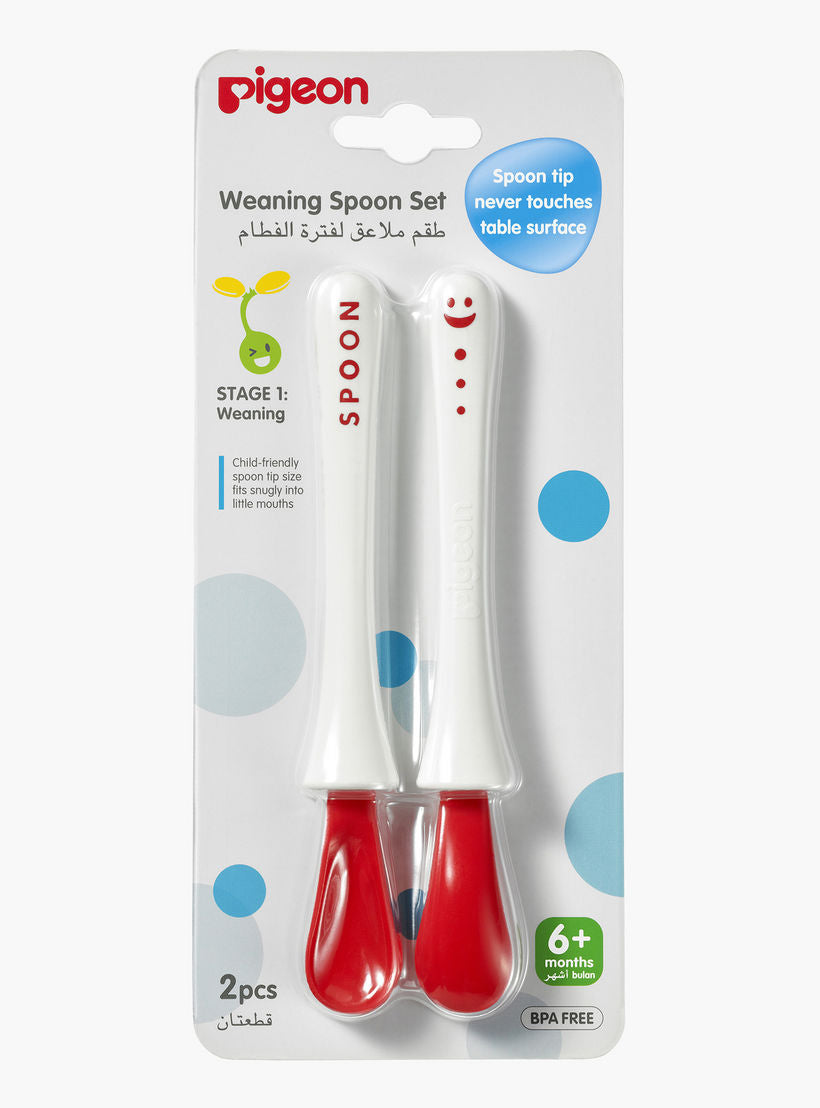 Pigeon 2-Piece Weaning Spoon Set