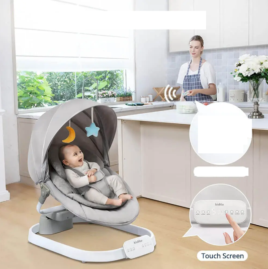 Kidilo 4in1 Deluxe Multi-functional Musical Bassinet