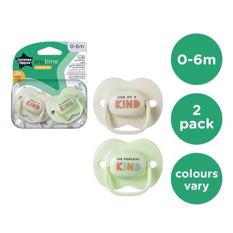 Tomme Tippee Anytime Soothers 0-6 M
