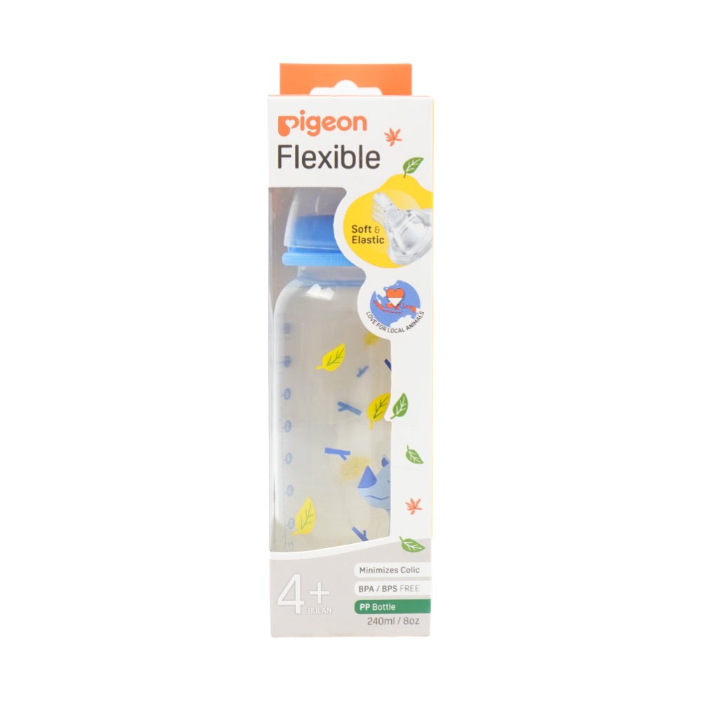 Pigeon Baby Feeding Bottle Flexible 4M+240ml