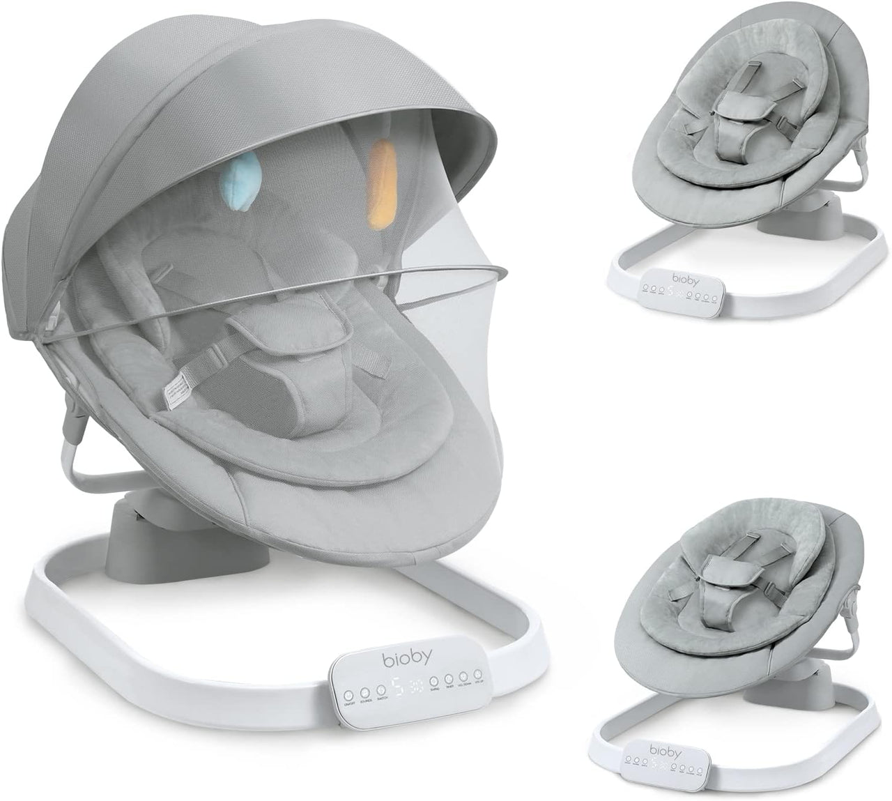 Kidilo 4in1 Deluxe Multi-functional Musical Bassinet