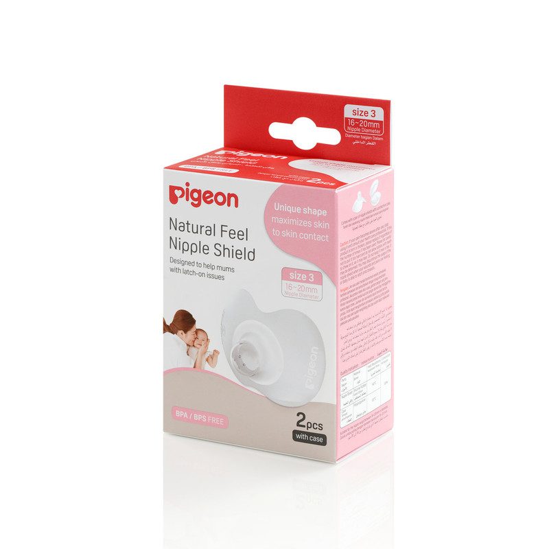Pigeon Natural Feel Nipple Shield Size 3 (L)