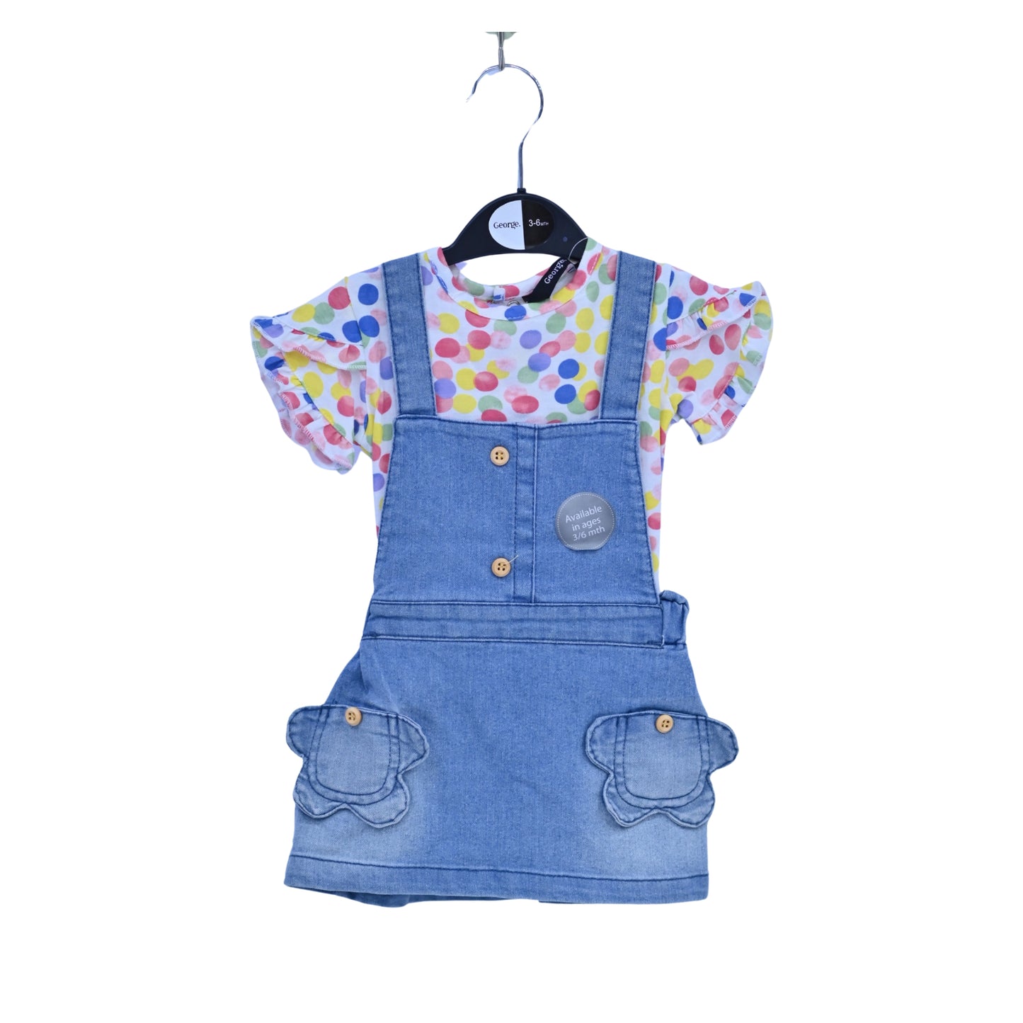Denim Skirt Set