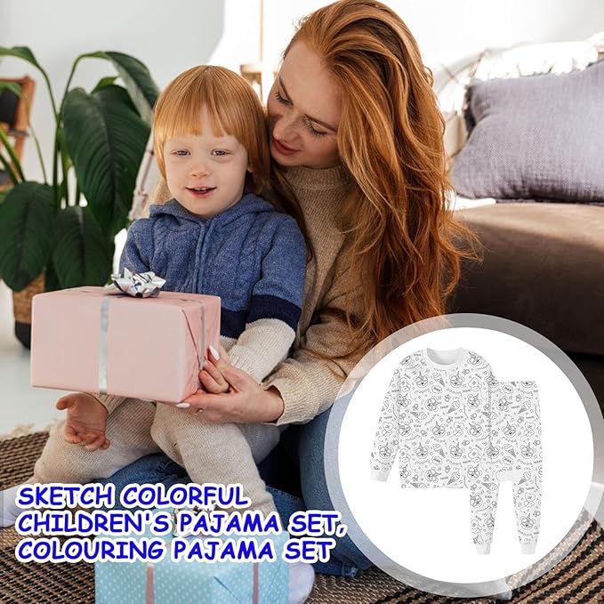 DIY PajamaCraft | Color Your Own Set