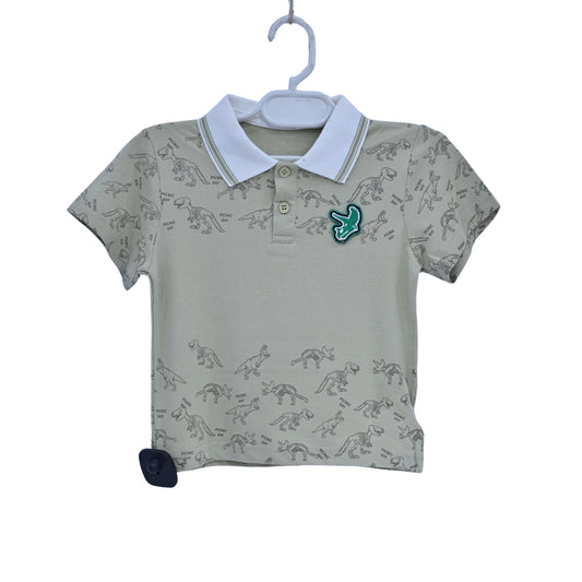 Khaki Dino Explorer Polo Shirt