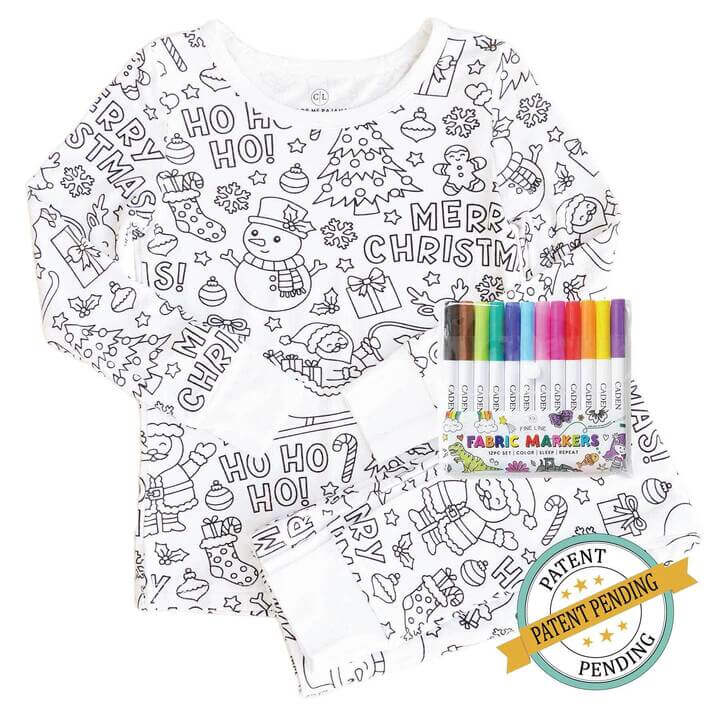 DIY PajamaCraft | Color Your Own Set