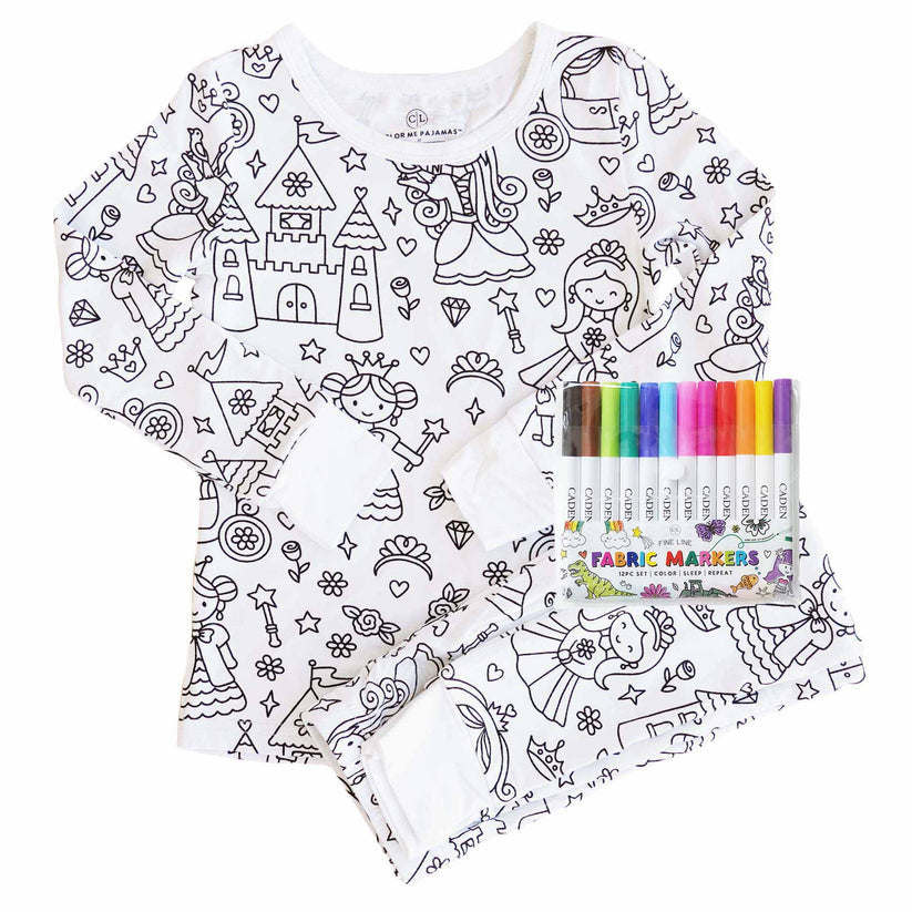 DIY PajamaCraft | Color Your Own Set