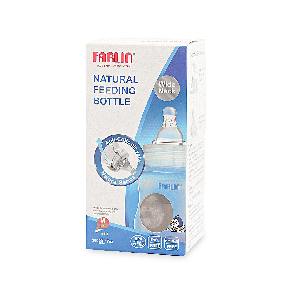 Farlin Wide Neck Feeding Bottle 200Cc