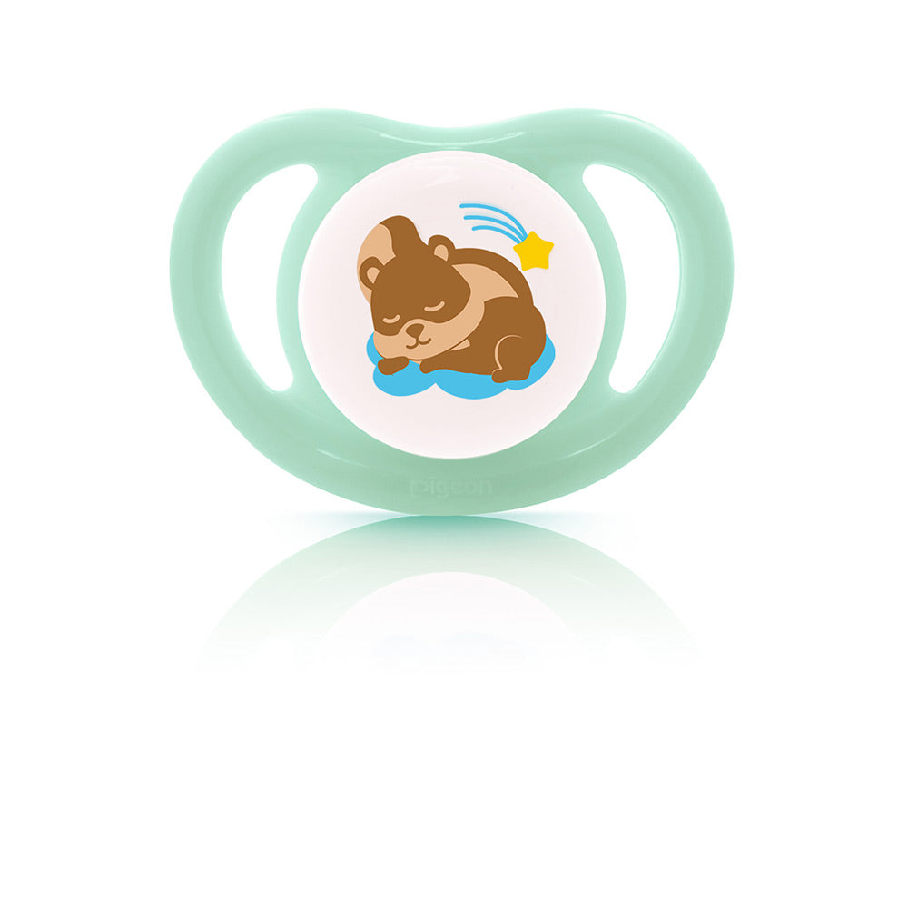 Pigeon Mini Light Pacifier (S) Unisex-Squirrel