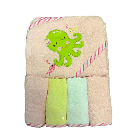 Hooded Baby Towel Set