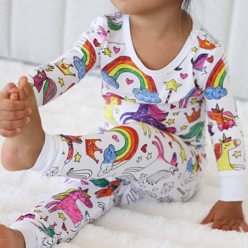 DIY PajamaCraft | Color Your Own Set