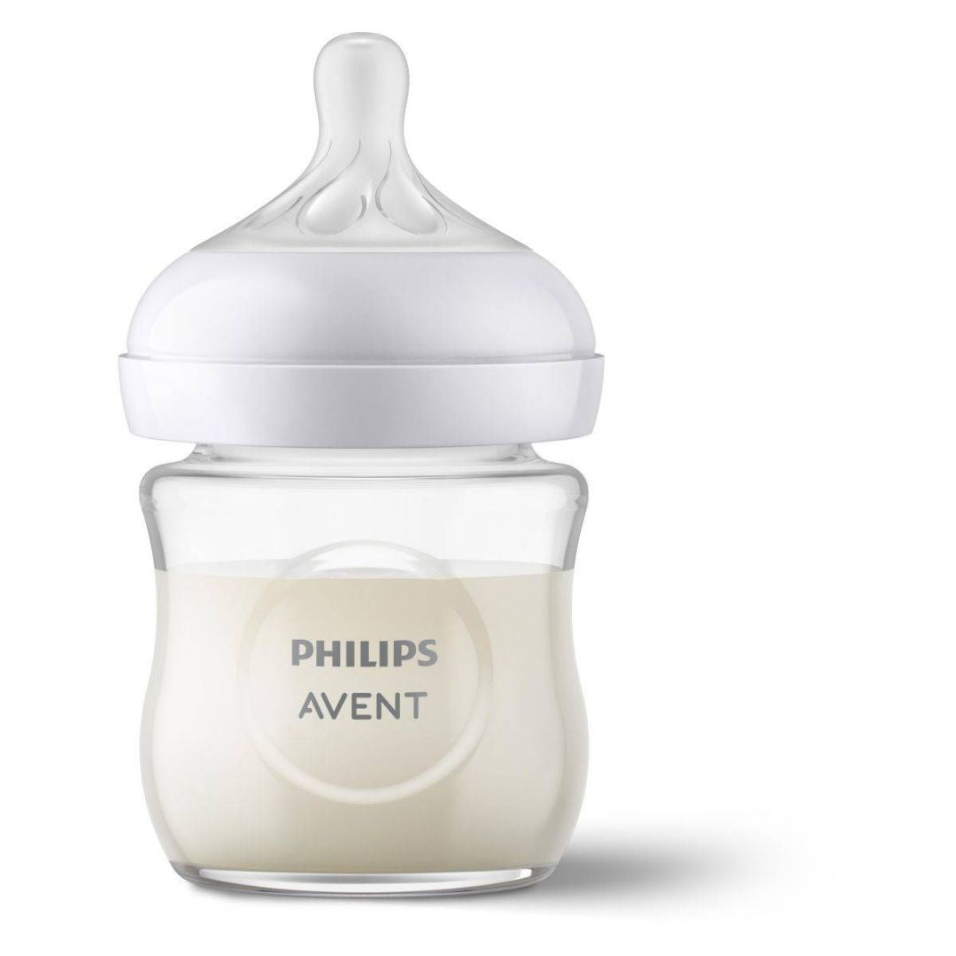 Philips AVENT Glass Baby Bottle with Natural Response 120ml