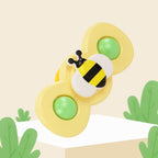 SUCTION CUP SPINNER TOYS - 3 PCS