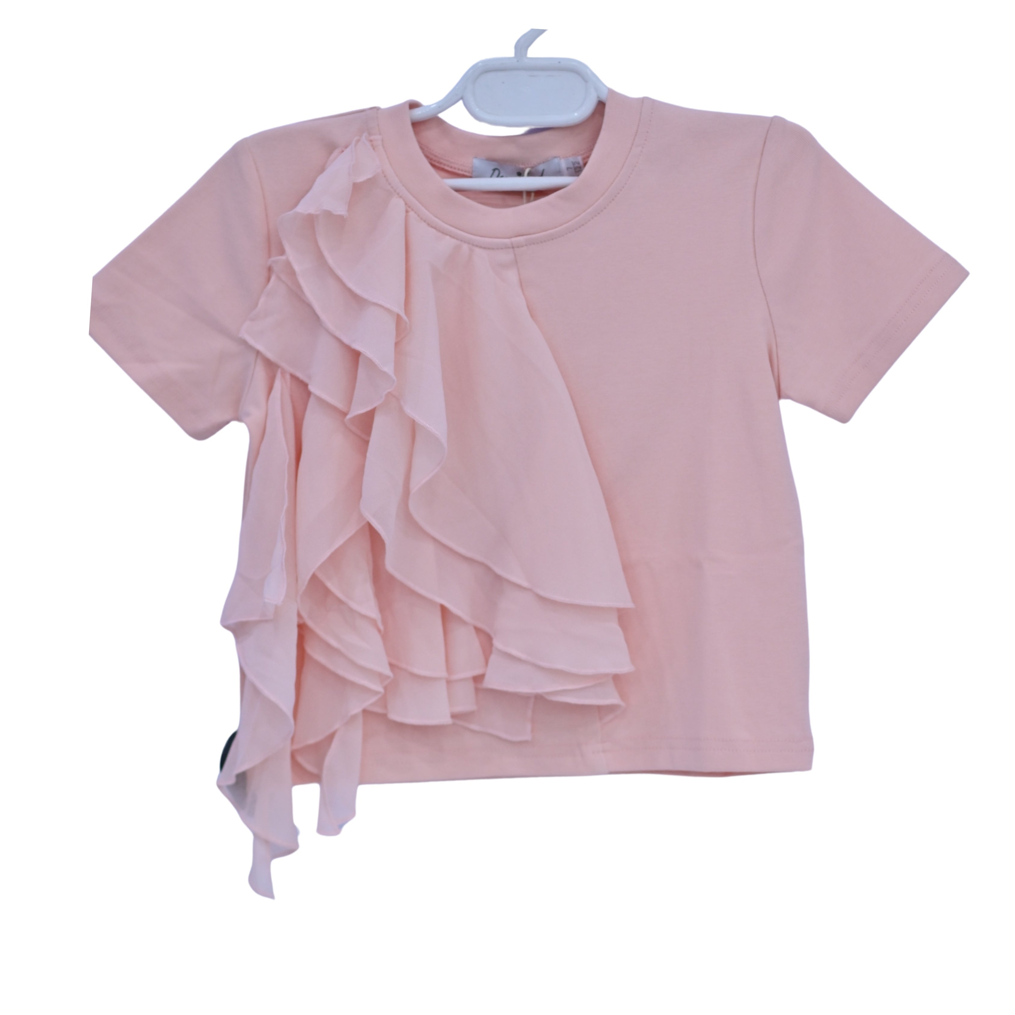 Rosy Ruffle Girls’ Top Main image