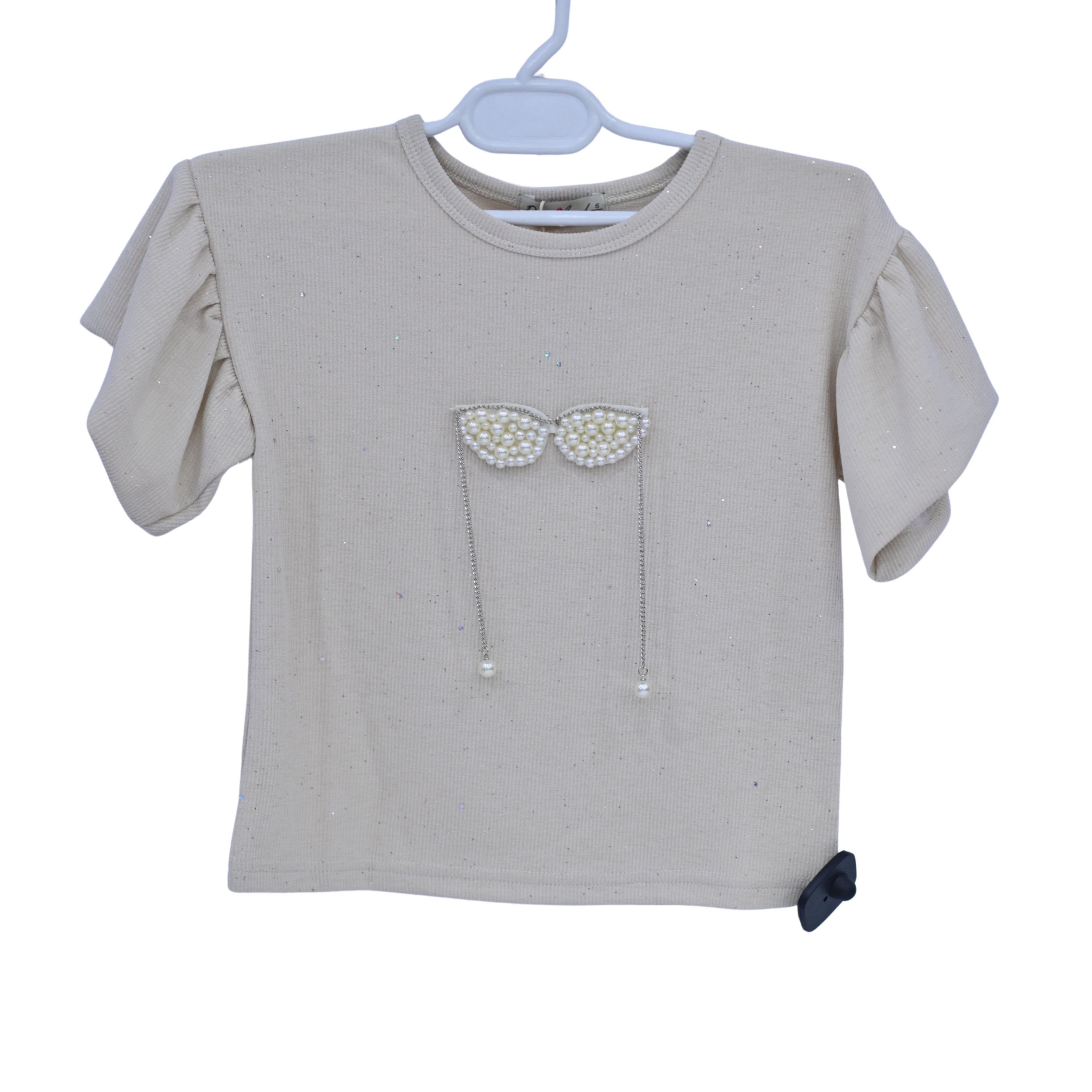 Pearl Embellished Tee Main image