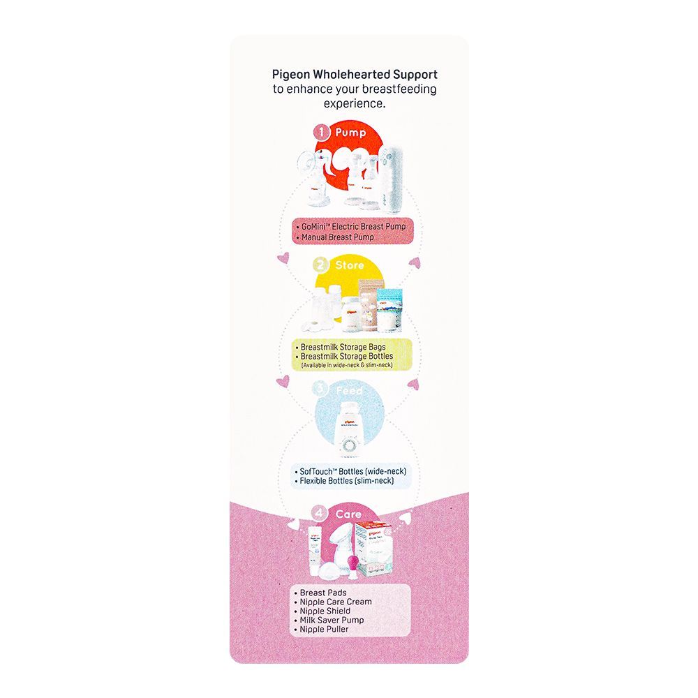 Pigeon Breastmilk Storage Bag, 180ml, 25-Pack