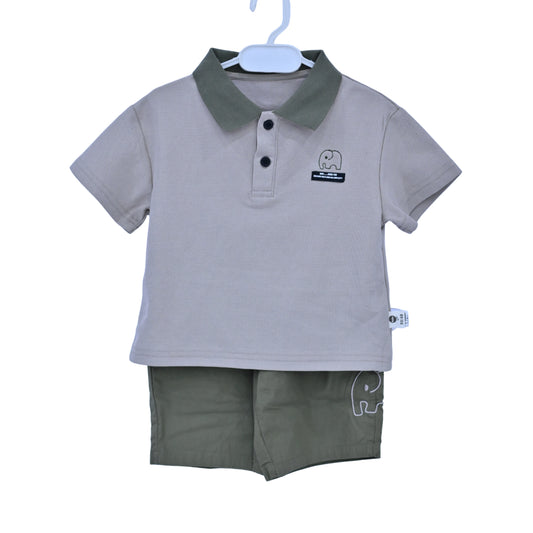 Polo Shorts Set
