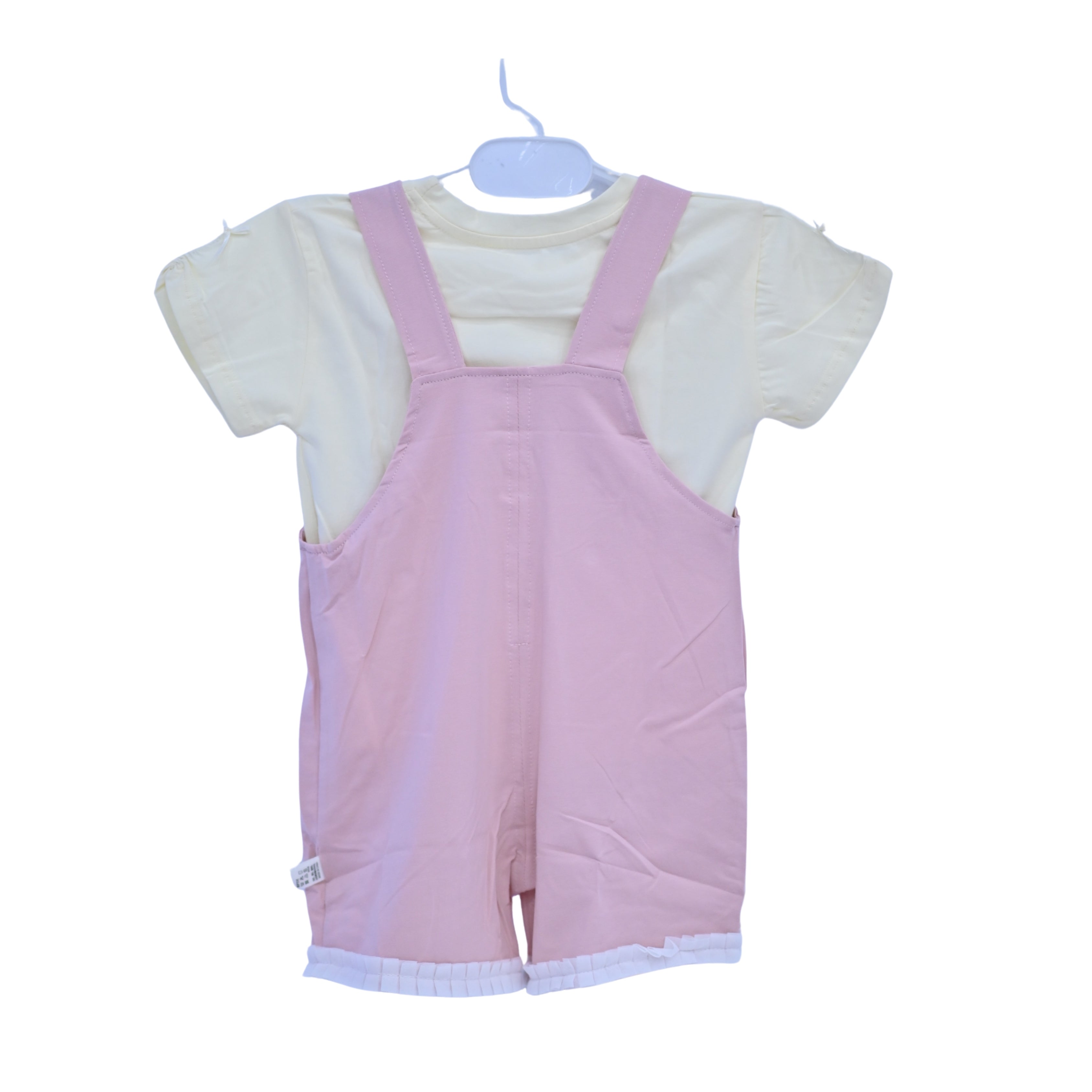 Rose Petal Embroidered Romper Secondary image