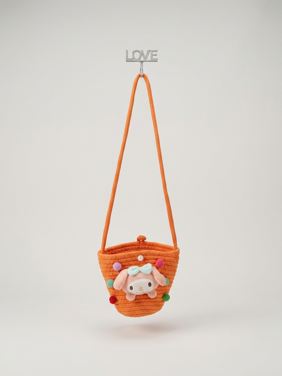 Crocheted Crossbody Bag Secondary image