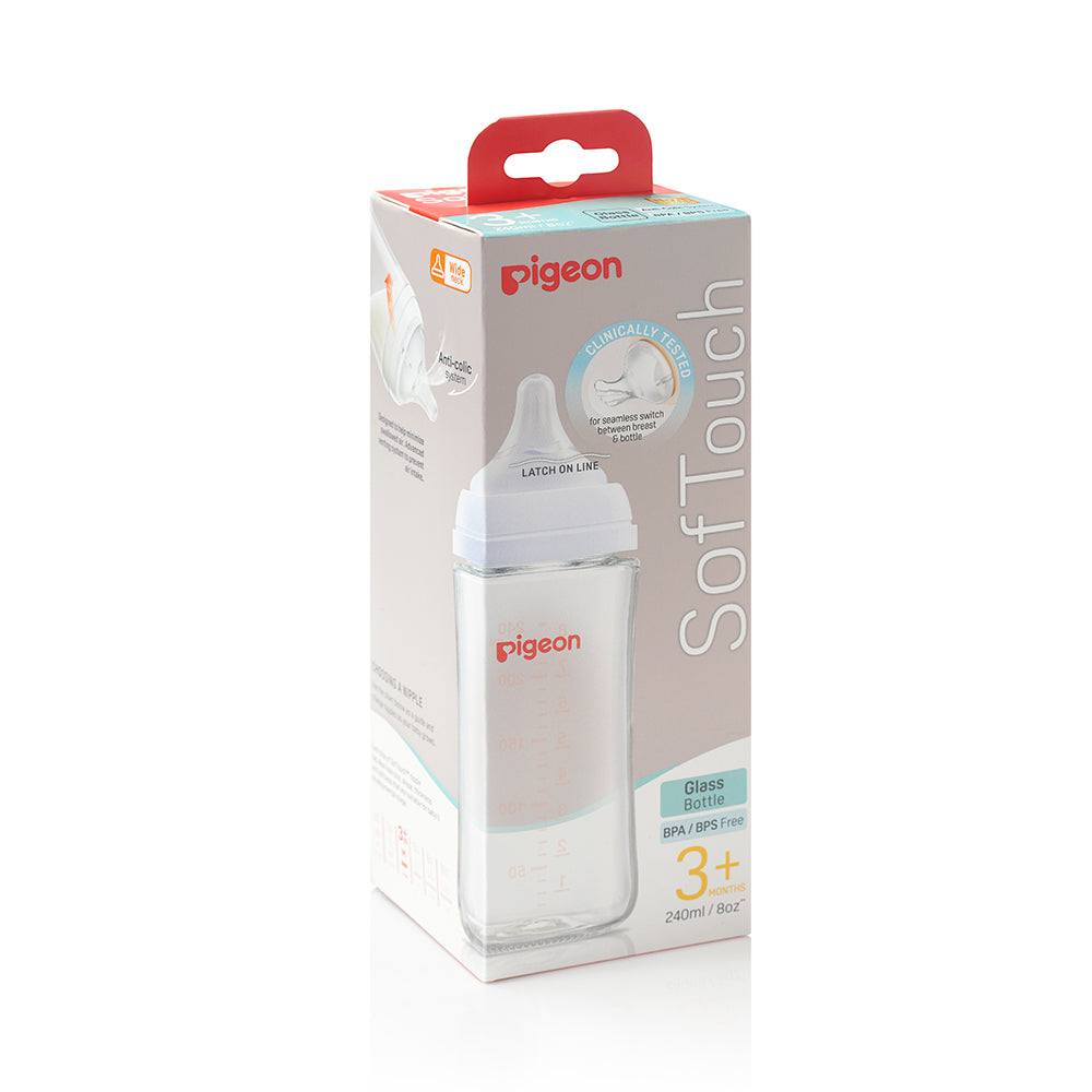 Pigeon Softouch 3 WN Glass Feeder 240ML