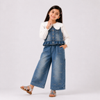 2-Pc Denim Set