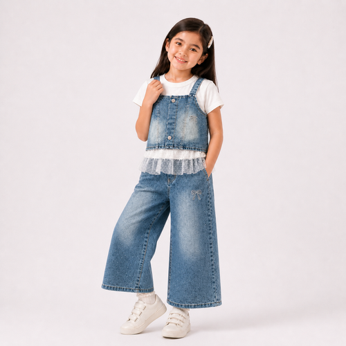 2-Pc Denim Set