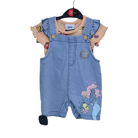 Mermaid Denim Romper