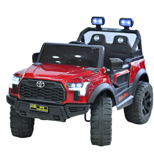 Red Thunder Jeep