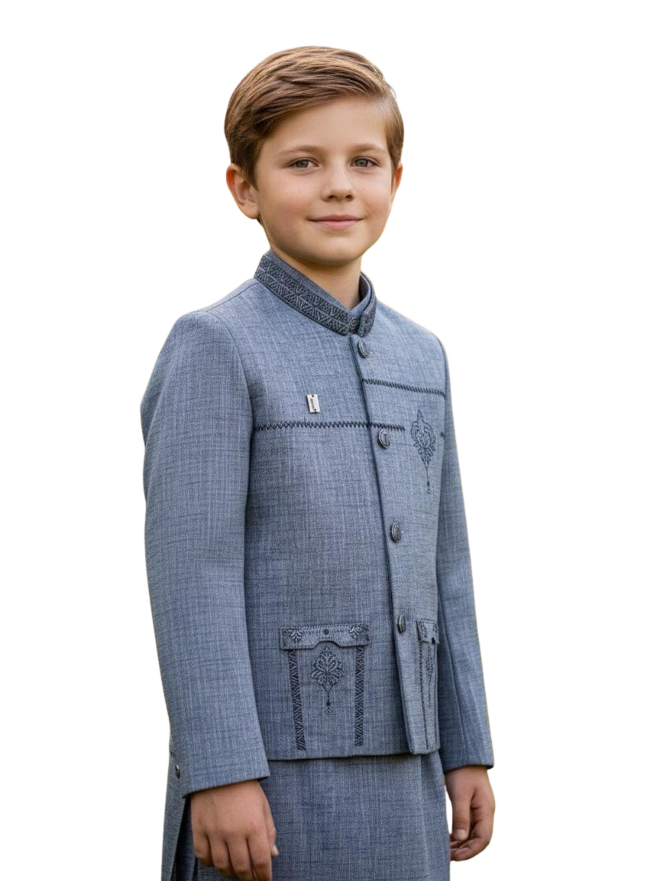 Boys Formal Shalwar Kameez with Waistcoat Main image