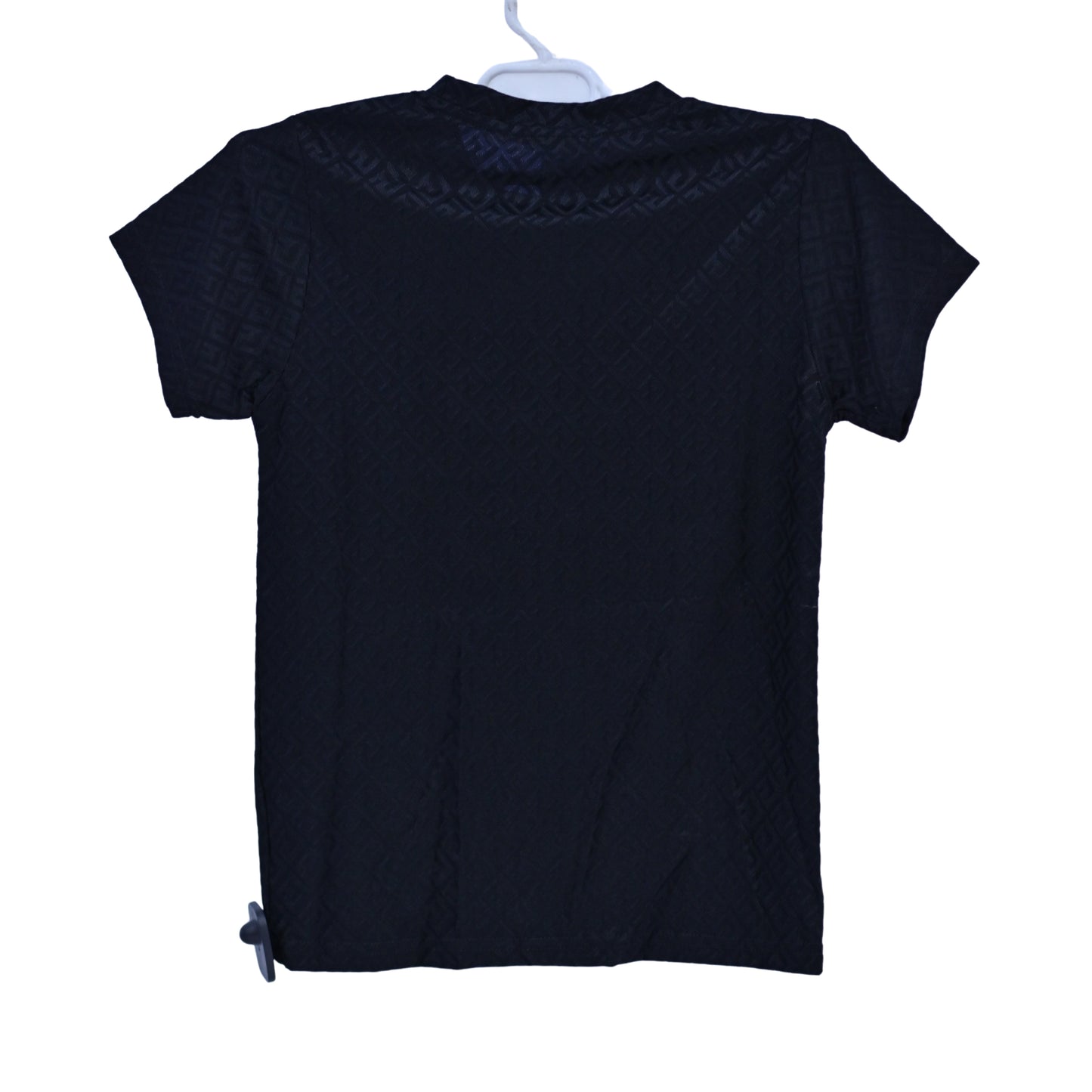 Classic Black Embossed Tee