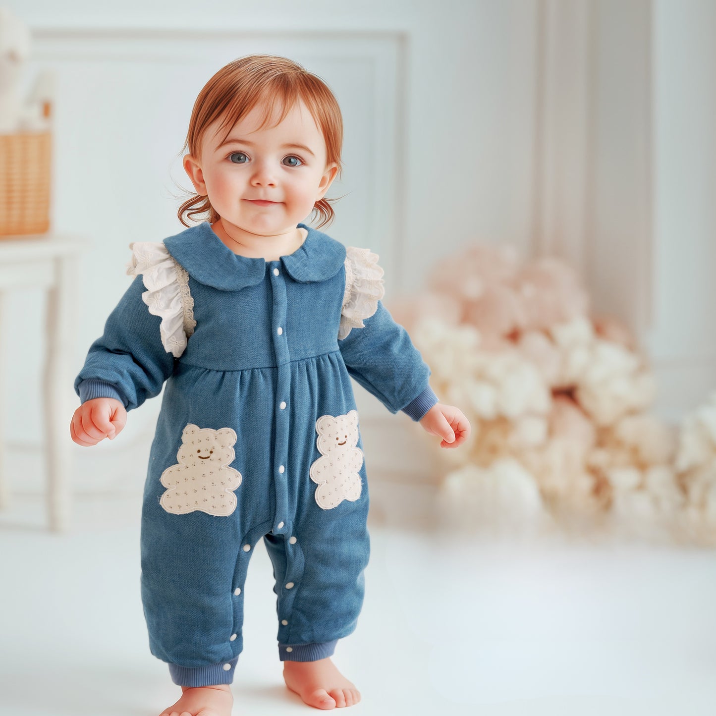 Baby Denim Romper