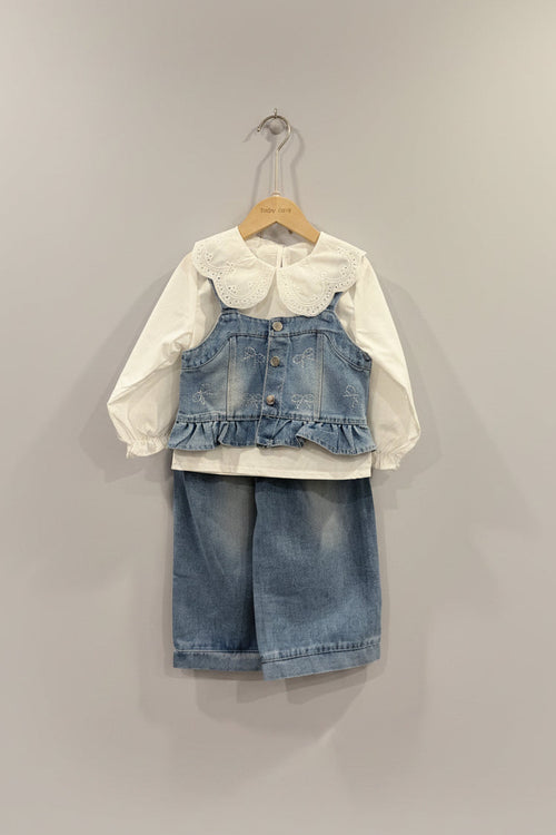 2-Pc Denim Set