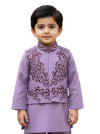 Baby Boy Formal Shalwar Kameez with Waistcoat