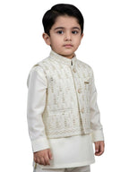 Baby Boy Formal Shalwar Kameez with Waistcoat
