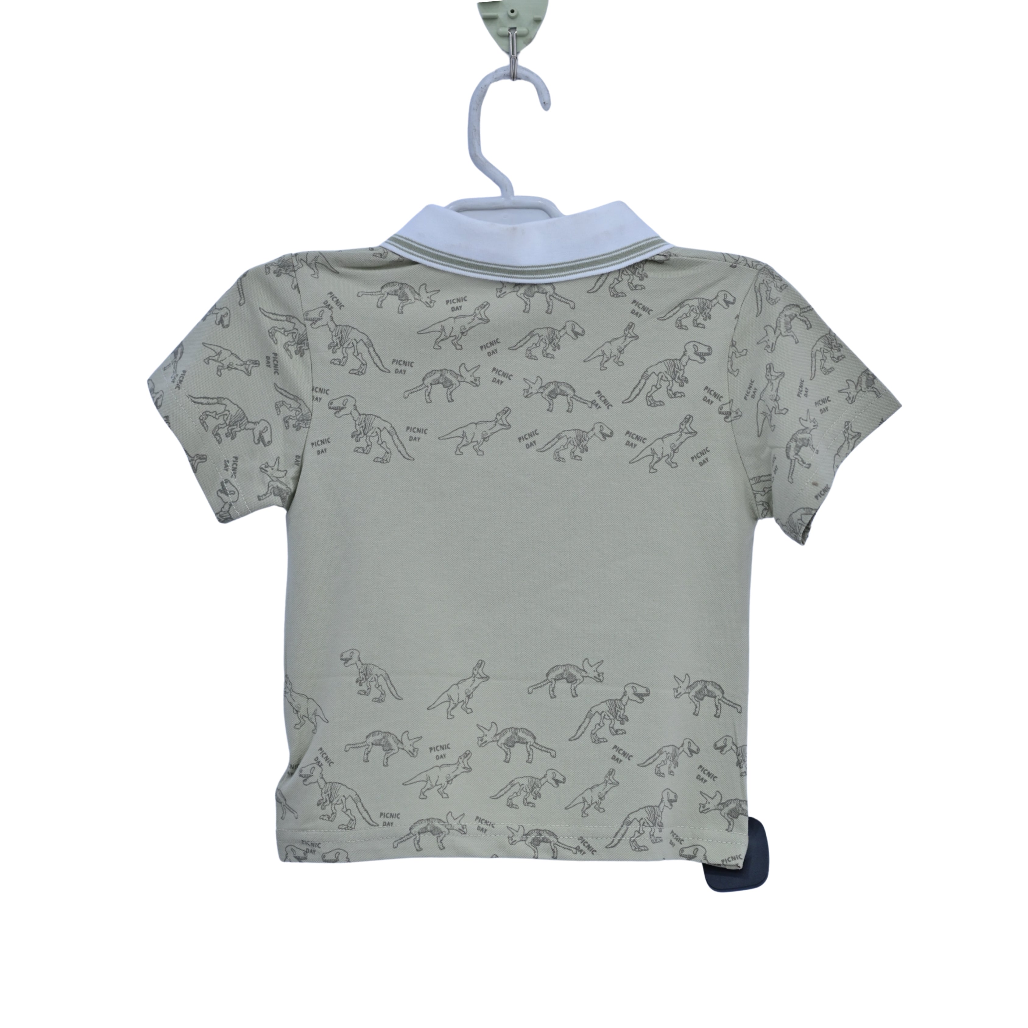 Khaki Dino Explorer Polo Shirt Secondary image