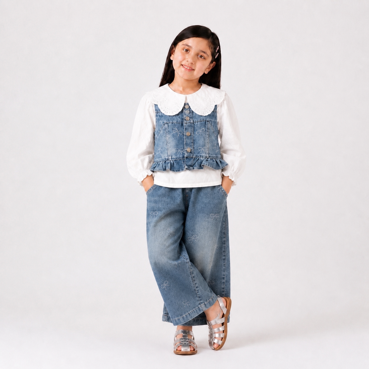 2-Pc Denim Set Secondary image