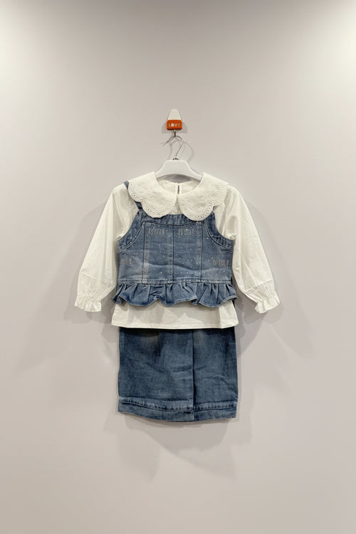 2-Pc Denim Set