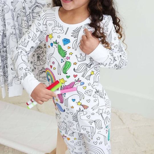 DIY PajamaCraft | Color Your Own Set