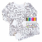 DIY PajamaCraft | Color Your Own Set