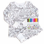 DIY PajamaCraft | Color Your Own Set