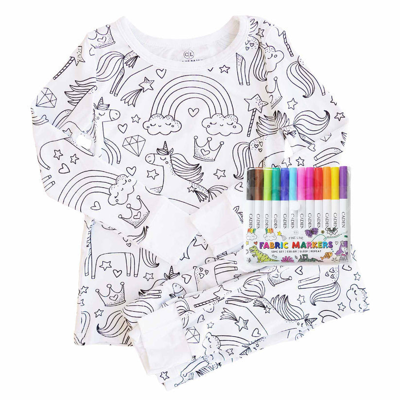 DIY PajamaCraft | Color Your Own Set