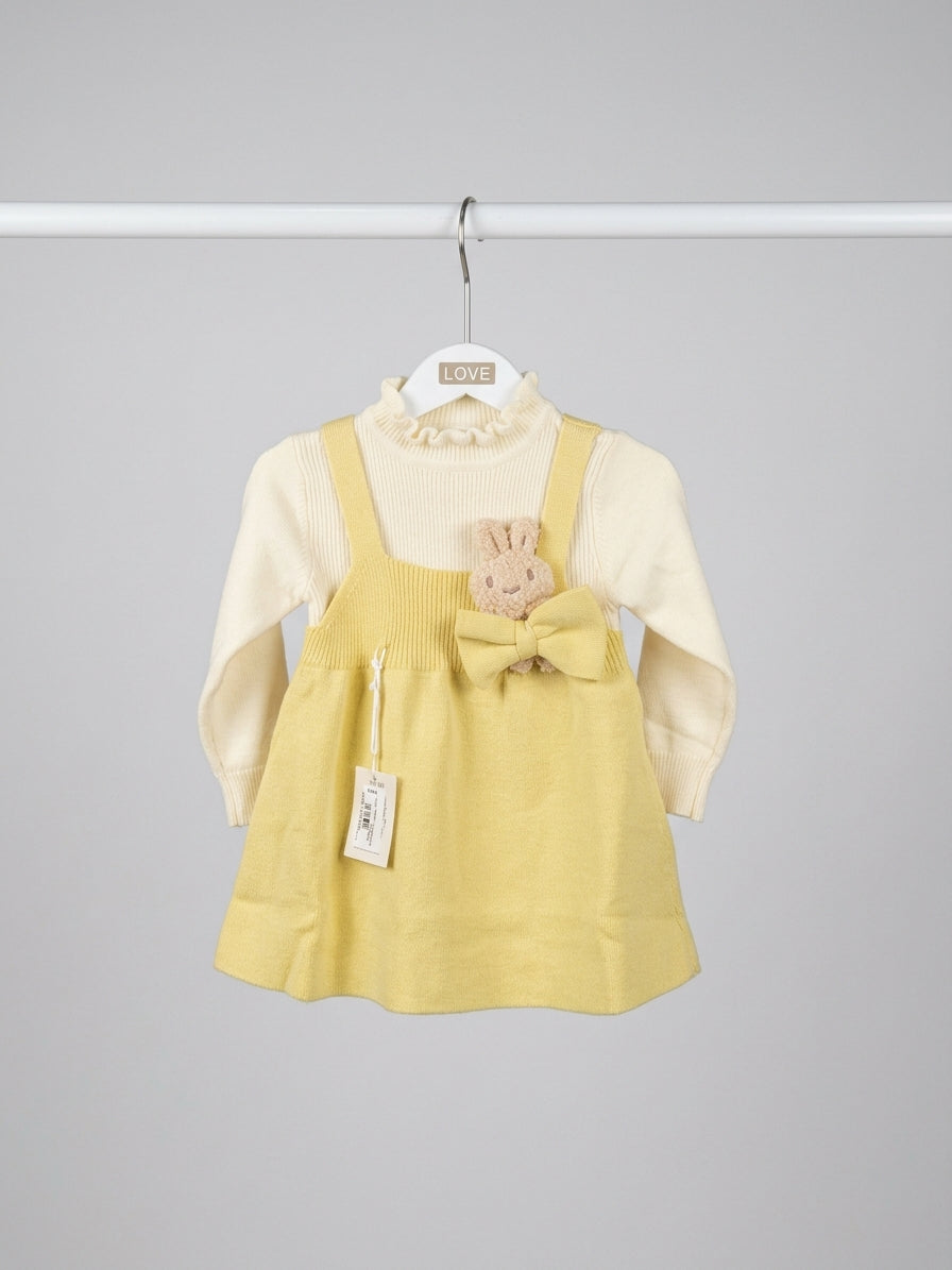 Baby Woolen Frock Secondary image