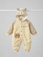 Hooded Baby Romper