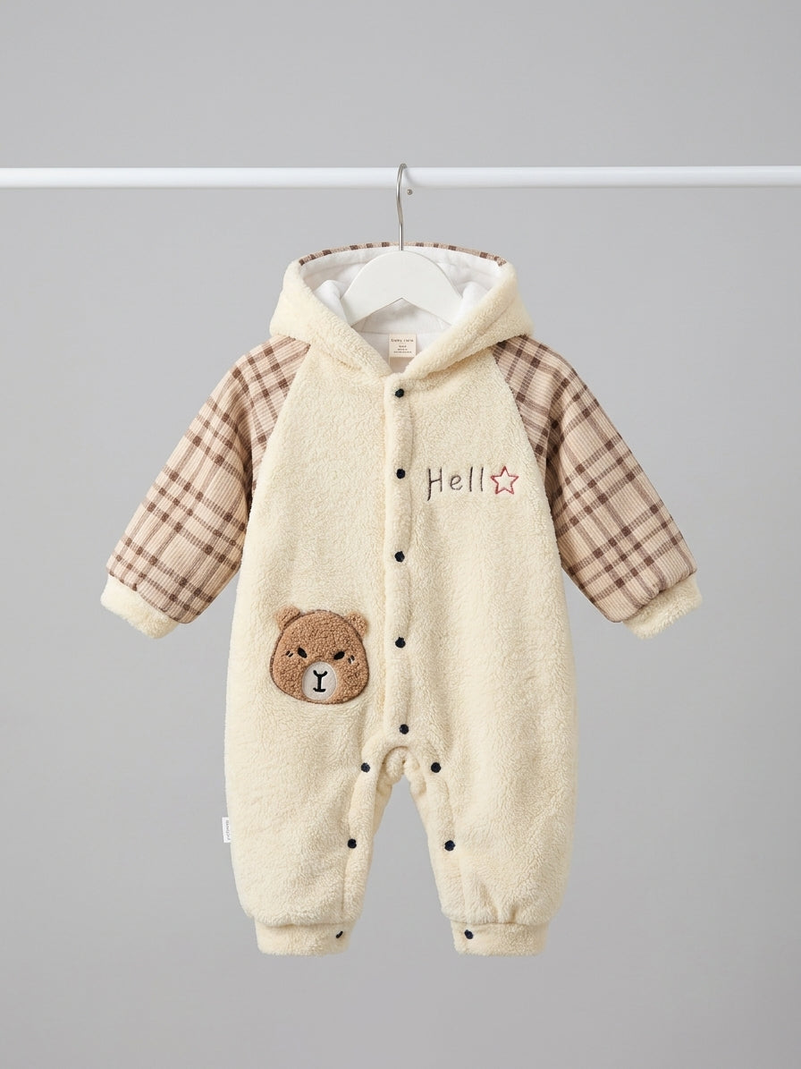 Hooded Baby Romper Main image