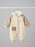 Hooded Baby Romper