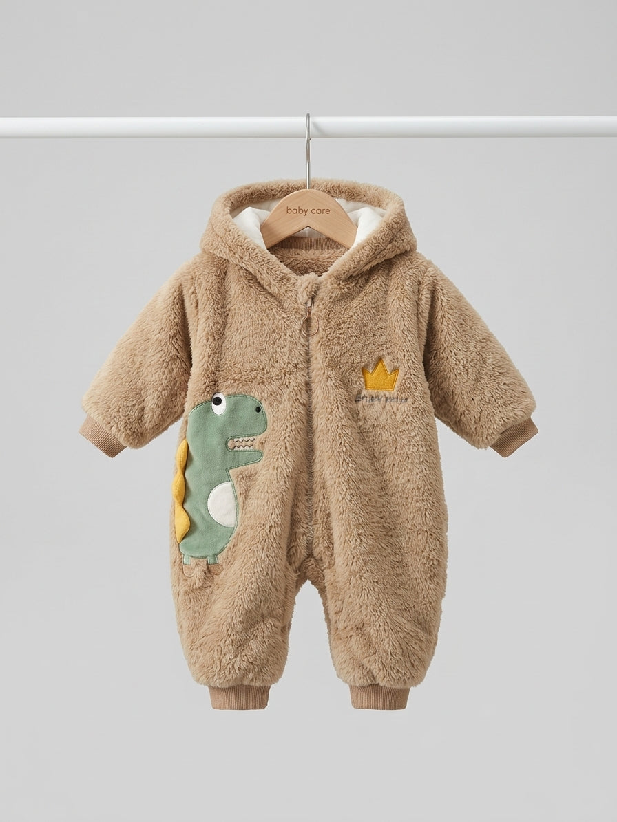 Hooded Baby Romper Main image