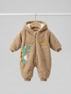 Hooded Baby Romper