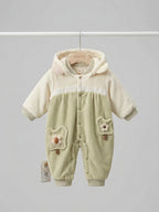 Hooded Baby Romper